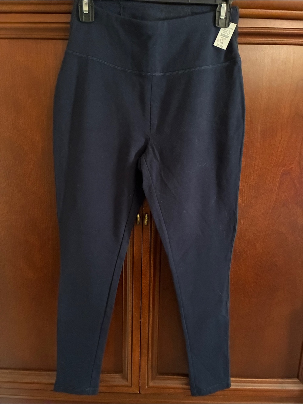 Talbots Dark Navy High-Rise Stretch Leggings
